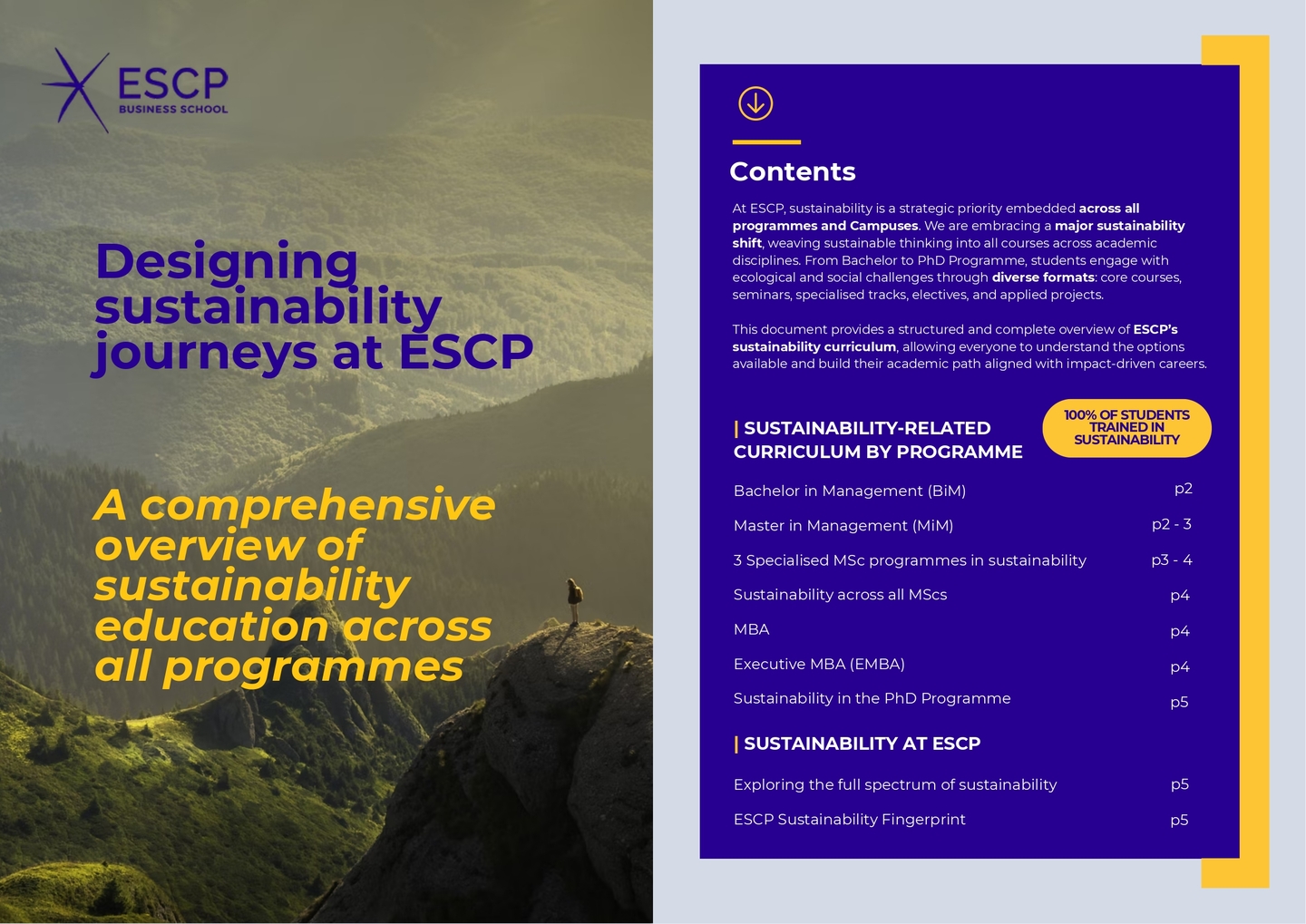 Our course overview
